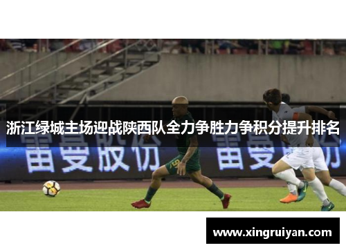 浙江绿城主场迎战陕西队全力争胜力争积分提升排名